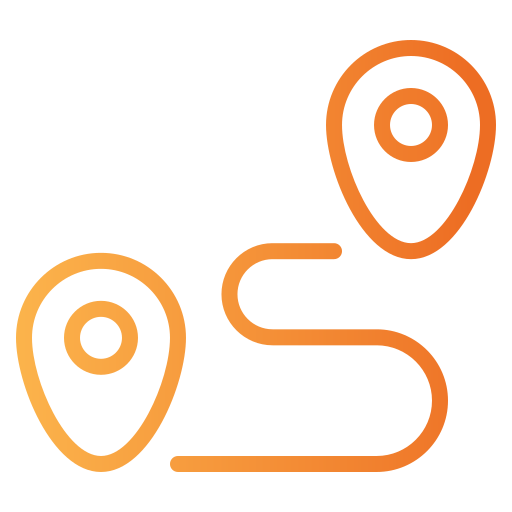 destino icono gratis