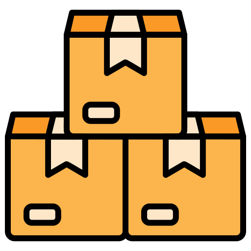 Box icon Generic Outline Color