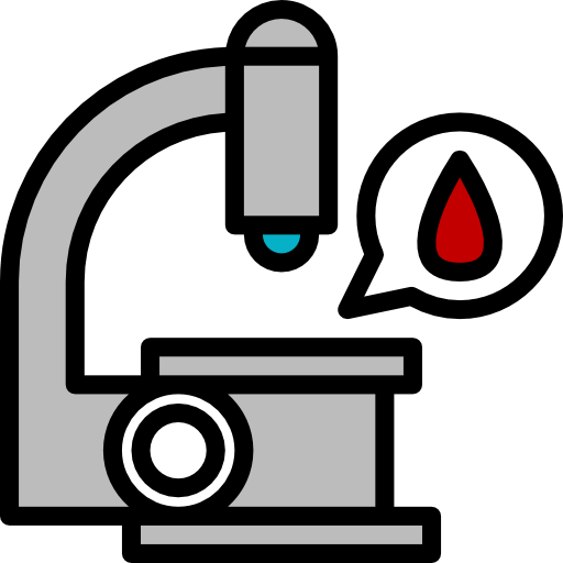 Icono De Microscopio Ddara Lineal Color