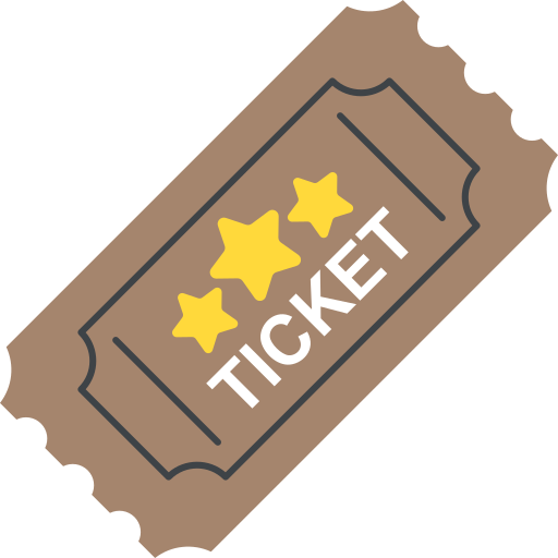 Ticket free icon Ticket free icon
