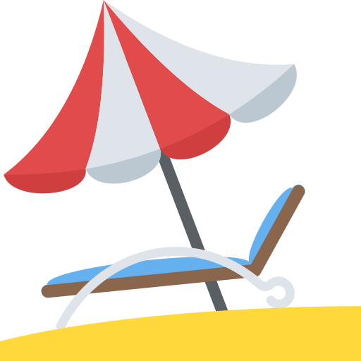 Sun umbrella free icon