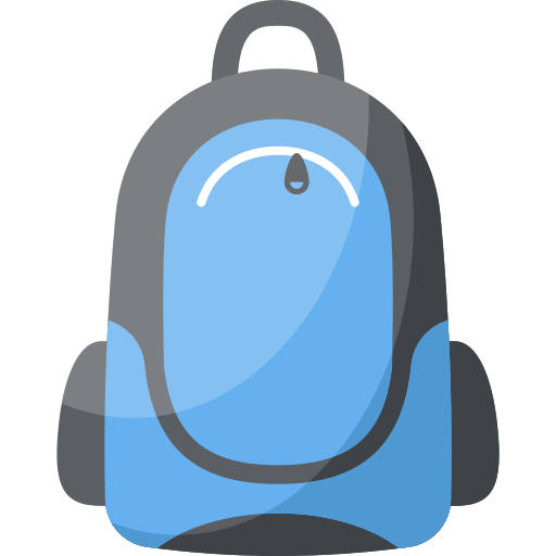 mochila icono gratis