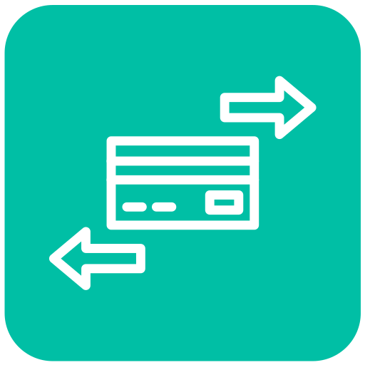 transacción icono gratis