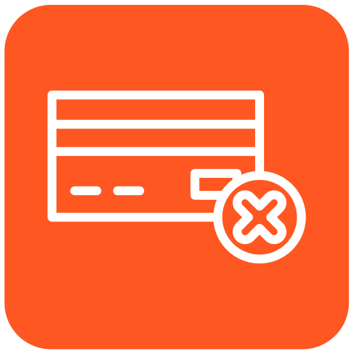 Failed free icon