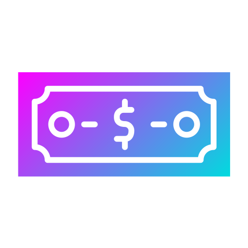 Dollar Generic Flat Gradient icon