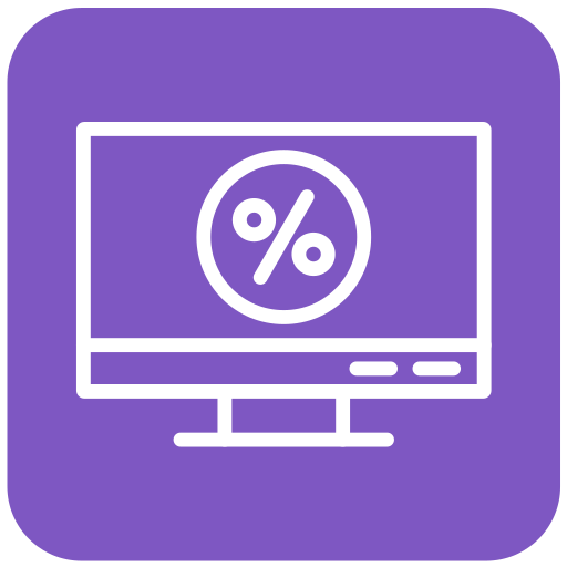 prozentsatz kostenlos Icon