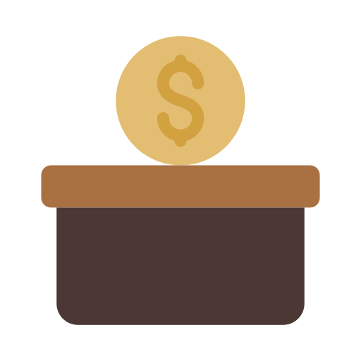 Пожертвование бесплатно иконка