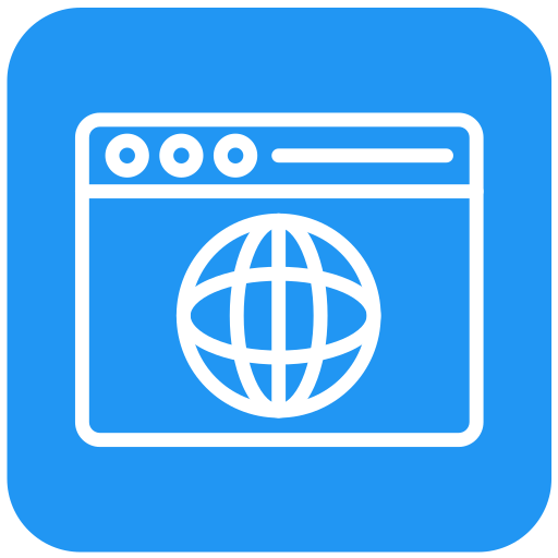 Web browser - free icon