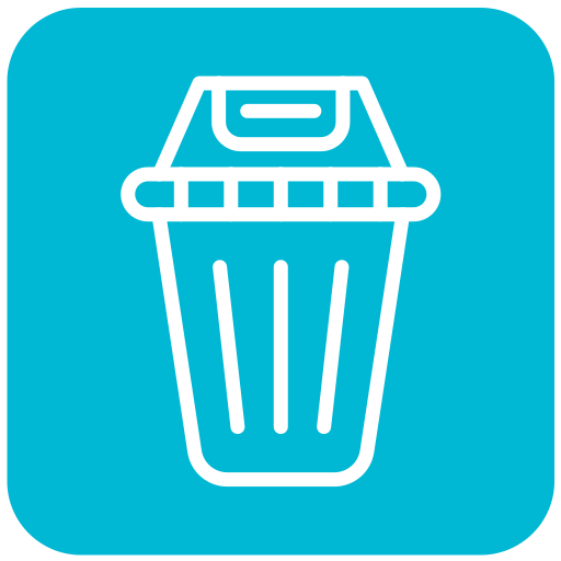 tacho de reciclaje icono gratis