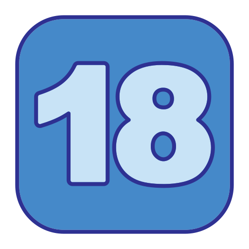 Eighteen Generic Blue icon