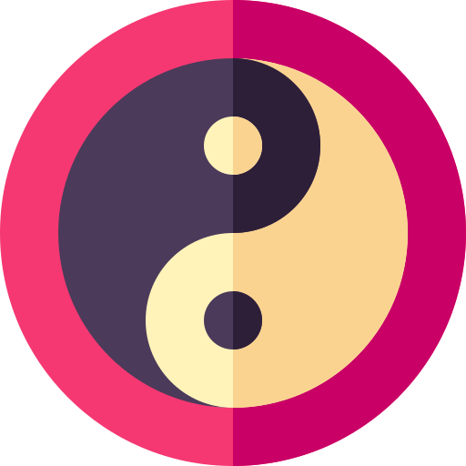 yin yang icono gratis