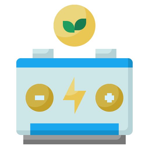 bateria ecológica grátis ícone bateria ecológica grátis ícone
