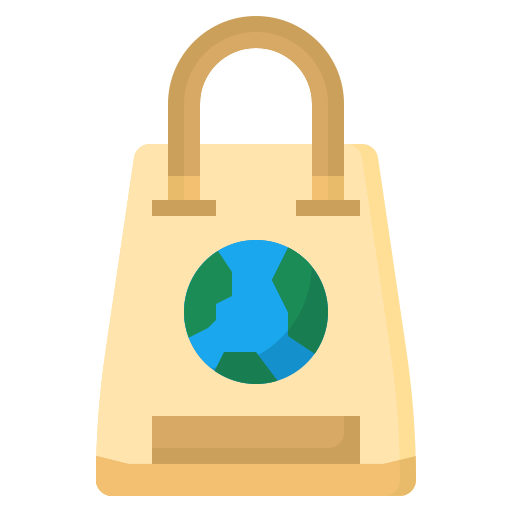 bolsa de reciclaje icono gratis