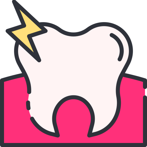 mal aux dents Icône gratuit