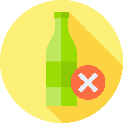 sin vidrio icono gratis