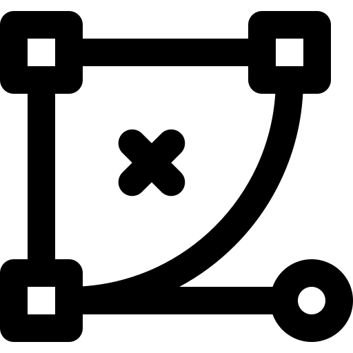 Radius free icon Radius free icon