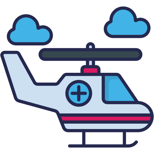 helicóptero icono gratis