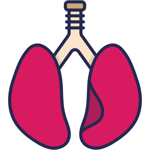 pulmones icono gratis