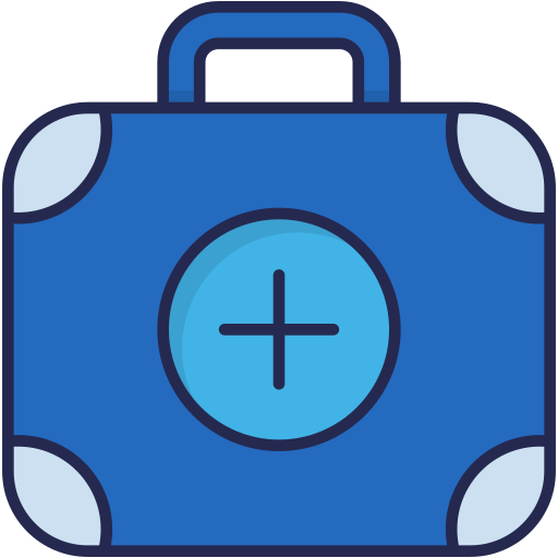 trousse de premiers secours Icône gratuit