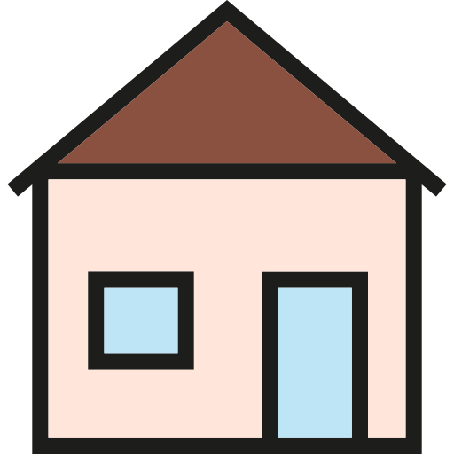 House Generic Outline Color icon