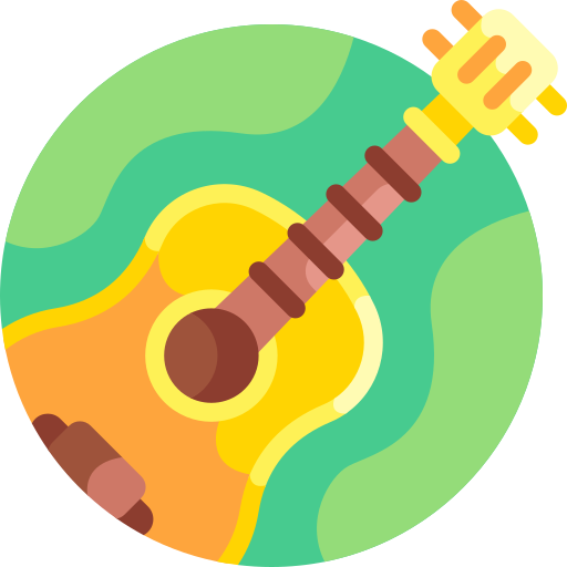 guitarra icono gratis