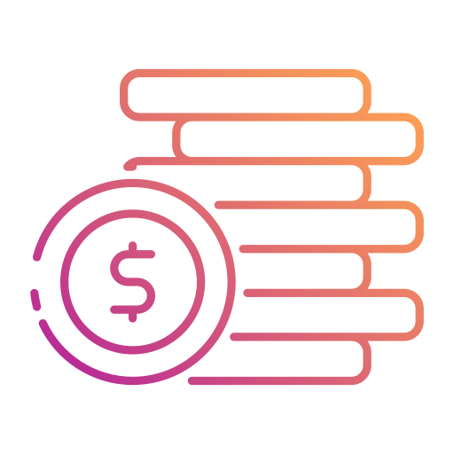 monedas icono gratis