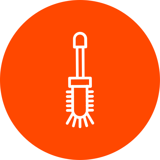 Toilet brush Generic Flat icon