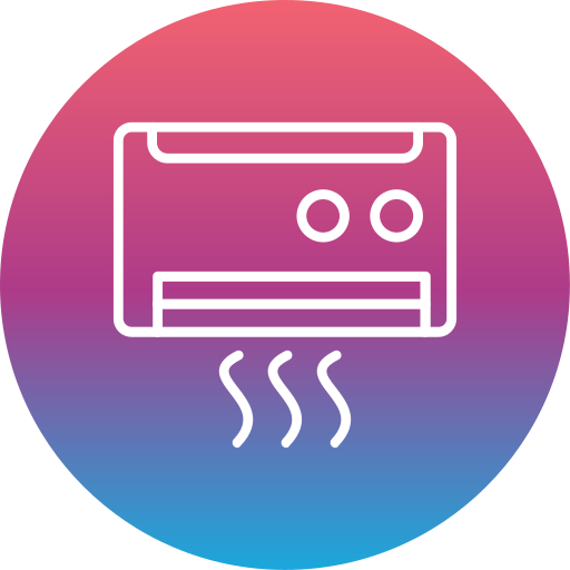 aire acondicionado icono gratis