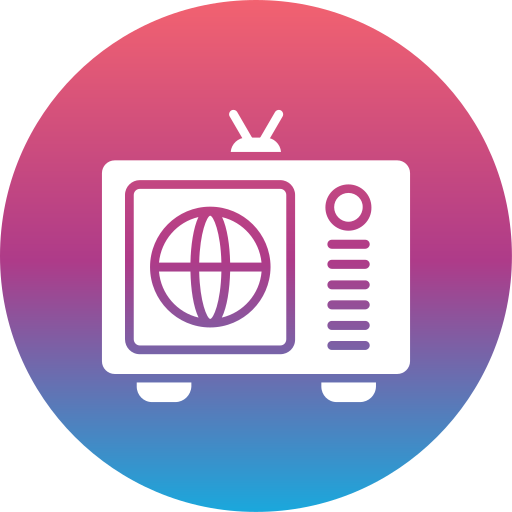 Телевидение бесплатно иконка Телевидение бесплатно иконка