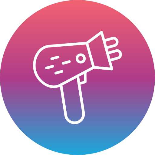 Hair dryer Generic Flat Gradient icon