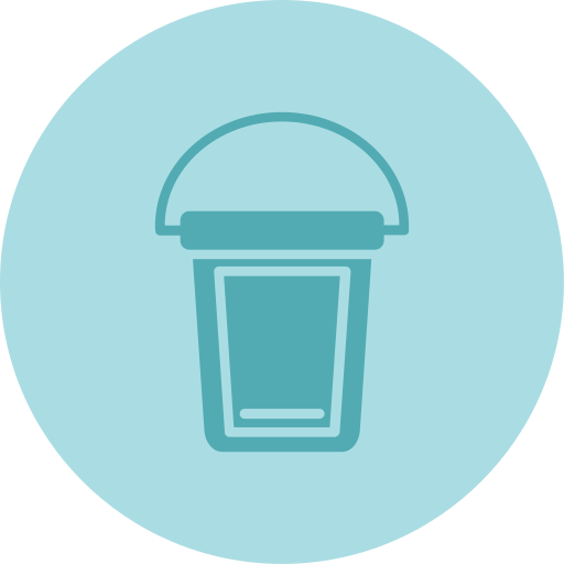 Bucket free icon