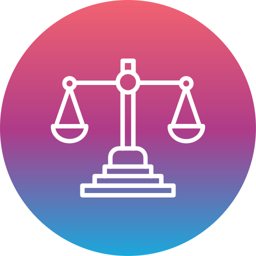 Justice scale Generic Flat Gradient icon