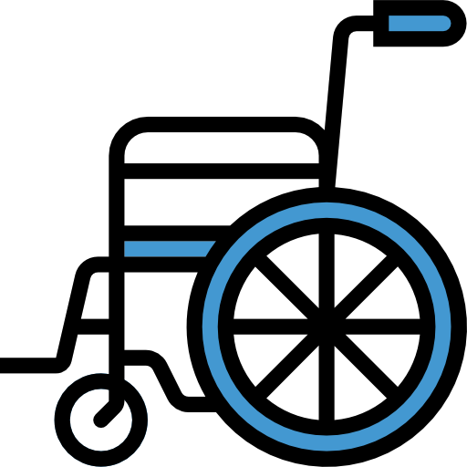 fauteuil roulant Icône gratuit