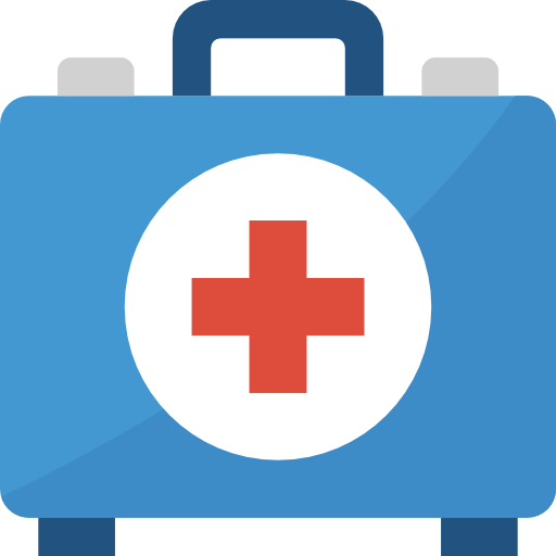 First aid kit Aphiradee (monkik) Flat icon