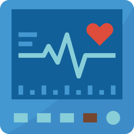 Heart rate free icon
