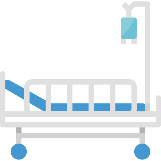 lit d'hôpital Icône gratuit lit d'hôpital Icône gratuit