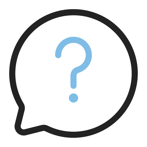 Question Generic Outline Color icon