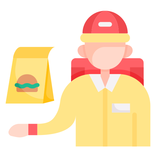 Delivery man Generic Flat icon