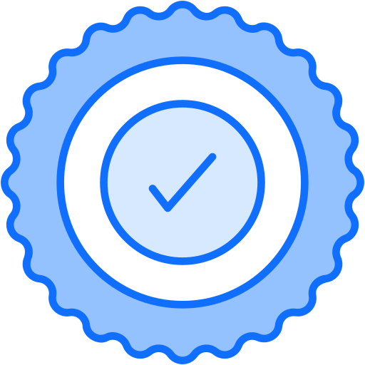 Success icon Generic Blue