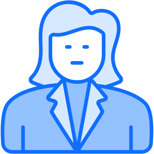 Woman Generic Blue icon