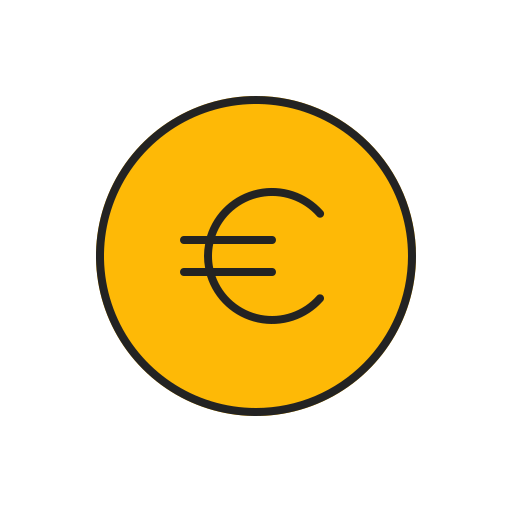 euro icono gratis