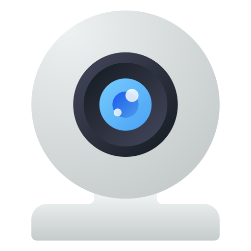 cámara web icono gratis