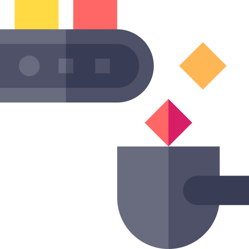 producción icono gratis