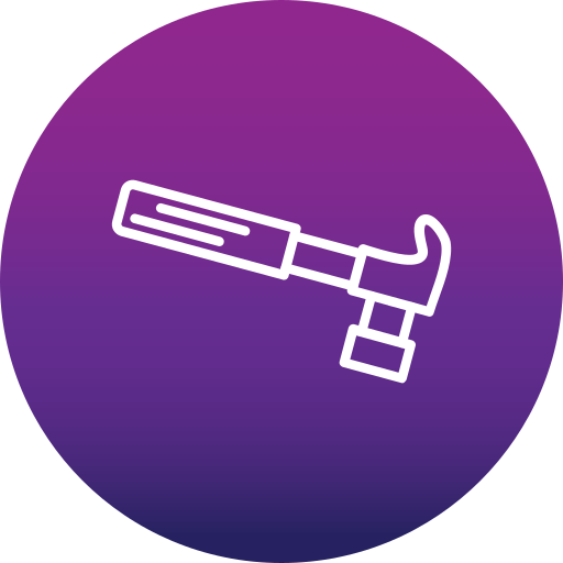 martillo icono gratis