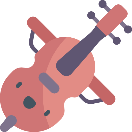 violín icono gratis