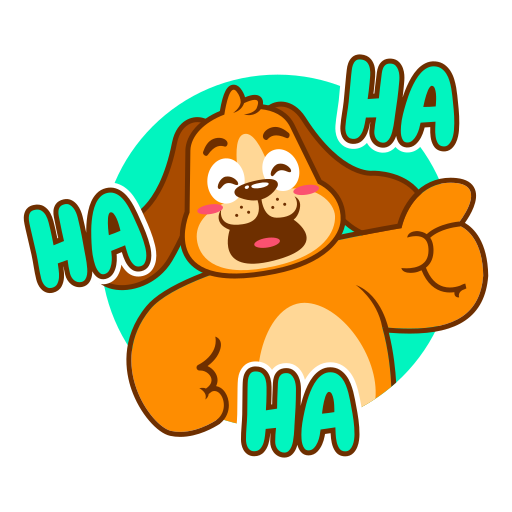 lachen kostenlos Sticker