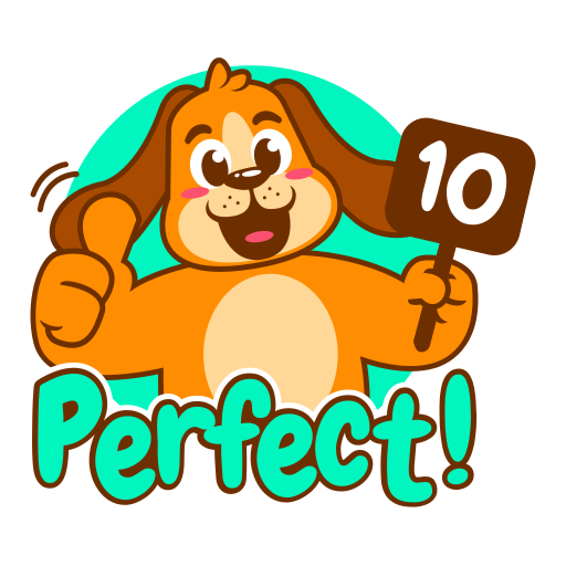 perfecto gratis sticker