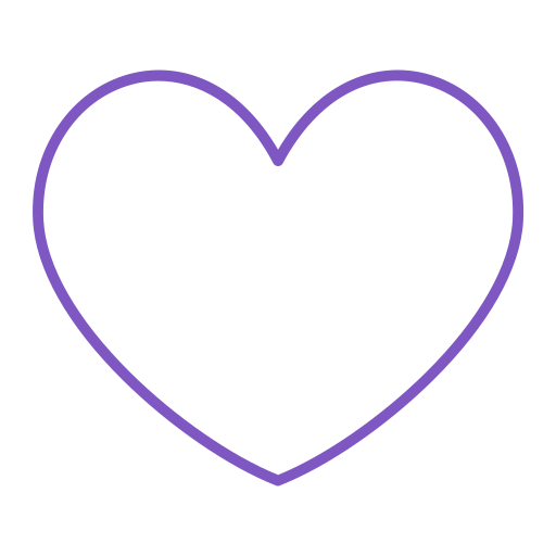 Heart Generic Simple Colors Icon