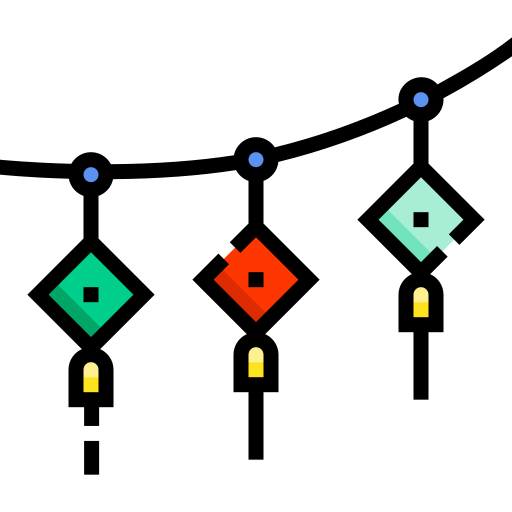 decoración icono gratis