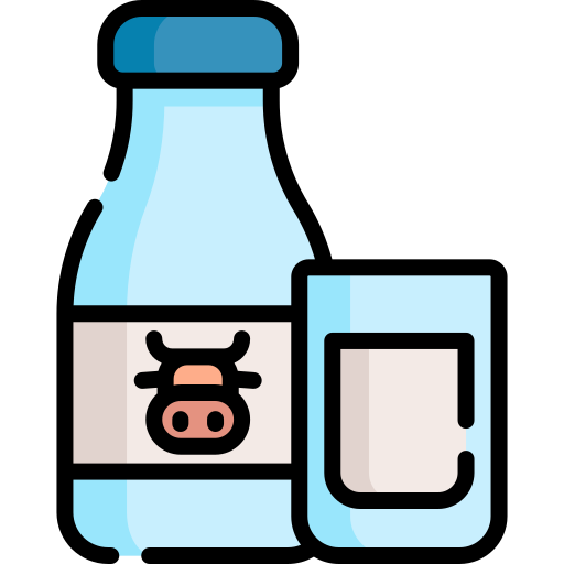 leche icono gratis